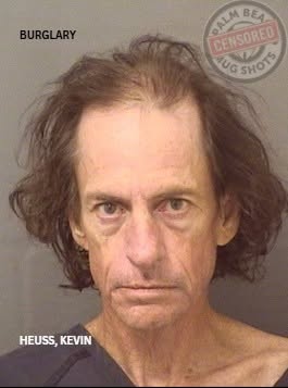 May be an image of text that says 'BURGLARY ALM IGENSORED BEA BEA CENSORED 4UG SHOTS HEUSS,KEVIN HEUSS, KEVIN'