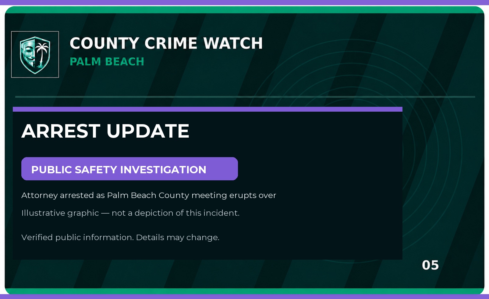 Palm Beach County Arrest & Investigation Update: After arrest, Israel Bonds opponents plan return to Palm Beach County commission